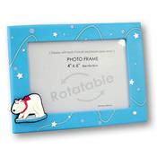 cadre photo enfant bleu ours pour 1 10x15